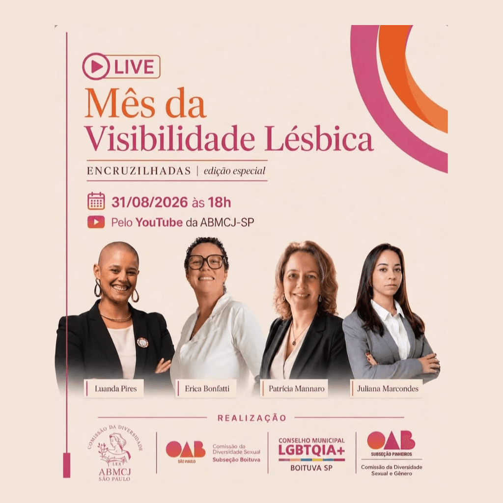LIVE: Mês da Visibilidade Lésbica: ENCRUZILHADAS | edição especial