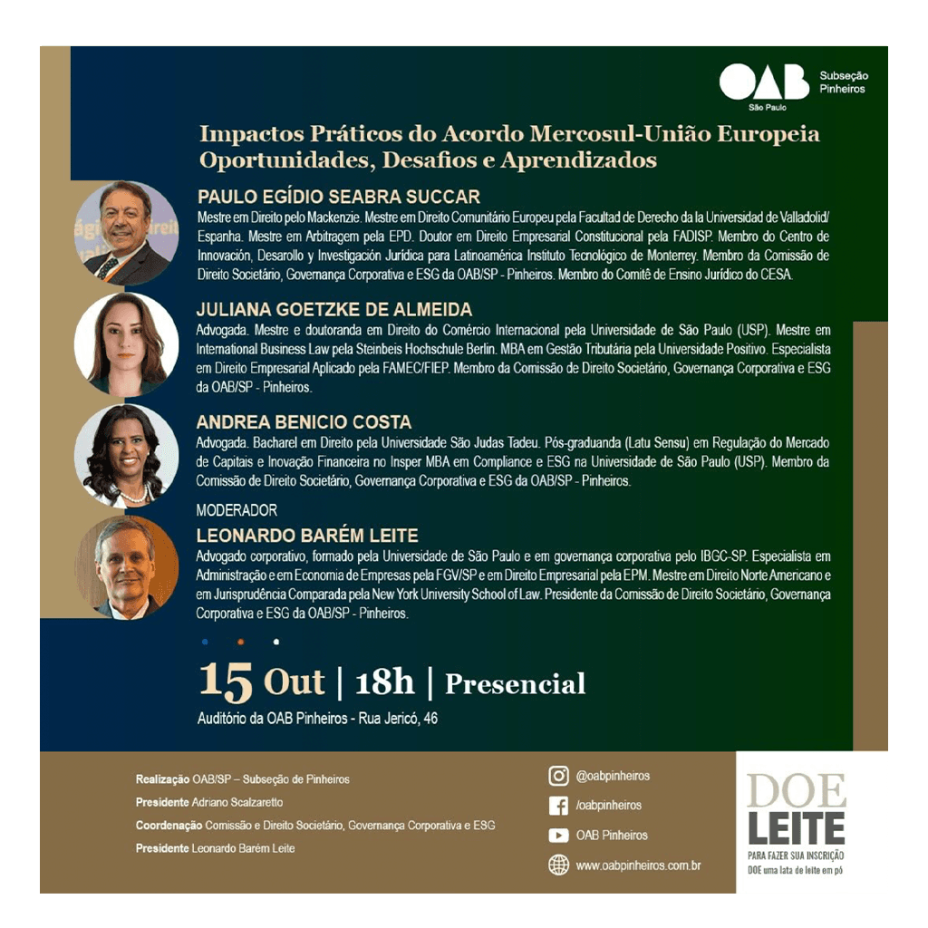 Acordo Mercosul–União Europeia: Impactos Práticos: Oportunidades, desafios e aprendizados
