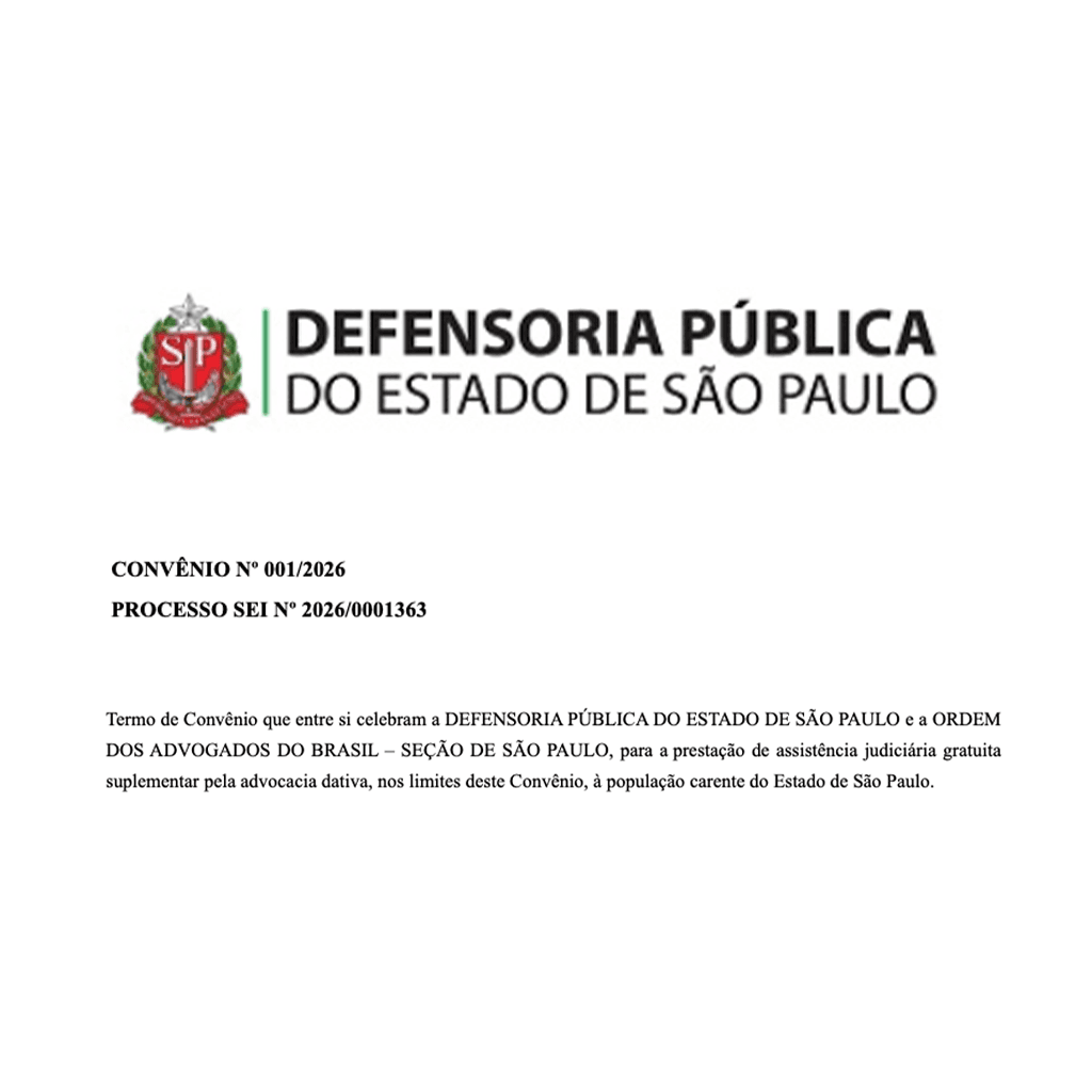 Novo Termo de Convênio 2026 SEI_DPESP