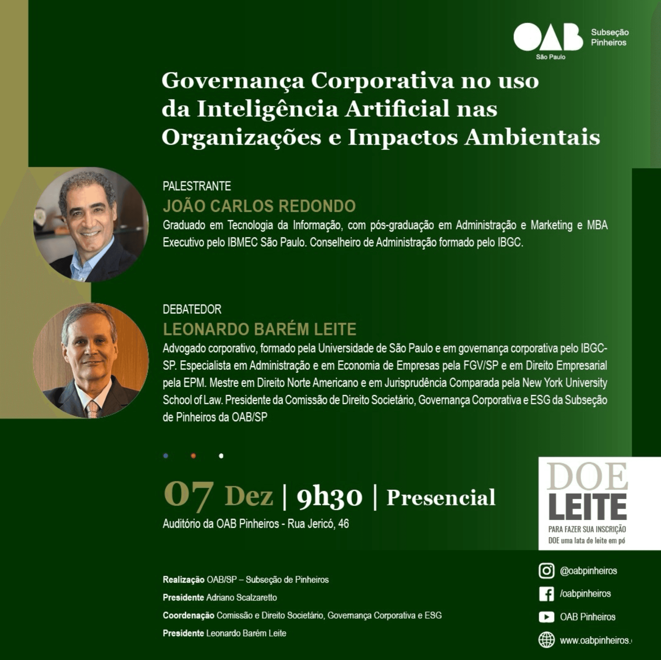 Governança Corporativa no uso da Inteligência Artificial nas Organizações e Impactos Ambientais
